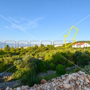 Zemljište, Supetar otok Brač, pogled na more i idejni projekt za 4 luksuzne vile