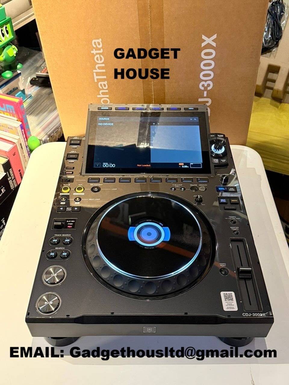 AlphaTheta CDJ-3000X , AlphaTheta Euphonia, Pioneer DJM-A9 DJ Mixer