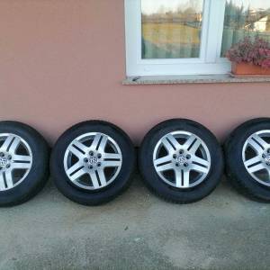 Aluminijske felge i zimske gume Sava 195/65 R15