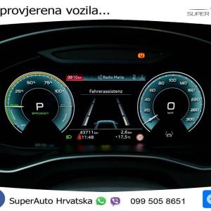 Audi A6 50 TFSI e quattro S tronic S line 299 KS, LED+ACC+GR SJED+ASIST+PDC+VIRT