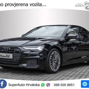 Audi A6 55 TFSIe quattro ultra S tronic S line 367 KS, ACC+KAM+GR SJED+LED+PANO