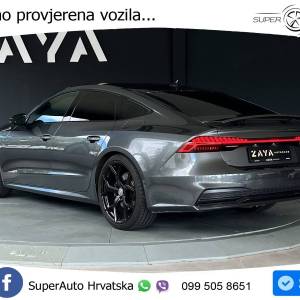 Audi A7 50 TFSIe quattro ultra S tronic S line Black 299 KS, VIRT+GR SJED+NAVI