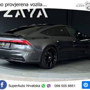 Audi A7 50 TFSIe quattro ultra S tronic S line Black 299 KS, VIRT+GR SJED+NAVI