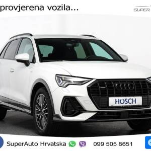 Audi Q3 35 TDI quattro S tronic 2xS line 150 KS, MATRIX+ACC+GR SJED+KAM+VIRT+PDC