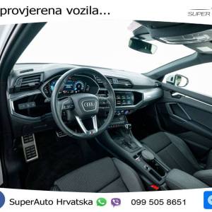 Audi Q3 35 TDI quattro S tronic 2xS line 150 KS, MATRIX+ACC+GR SJED+KAM+VIRT+PDC
