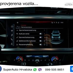 Audi Q3 35 TDI quattro S tronic 2xS line 150 KS, MATRIX+ACC+GR SJED+KAM+VIRT+PDC