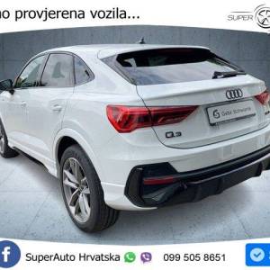 Audi Q3 Sportback 35 TDI Aut. S line 150 KS, ACC+LED+KAM+GR SJED+VIRT+ASIST