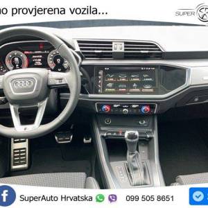 Audi Q3 Sportback 35 TDI Aut. S line 150 KS, ACC+LED+KAM+GR SJED+VIRT+ASIST