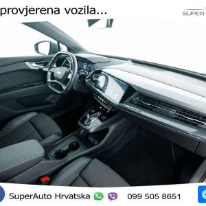 Audi Q4 e-tron 40 82 kWh 2xS line 204 KS, LED+ACC+ASIST+GR SJED+KAM+VIRT+PDC