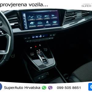 Audi Q4 e-tron 40 82 kWh 2xS line 204 KS, LED+ACC+ASIST+GR SJED+KAM+VIRT+PDC