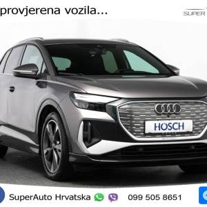 Audi Q4 e-tron 40 82 kWh 2xS line 204 KS, LED+ACC+ASIST+GR SJED+KAM+VIRT+PDC