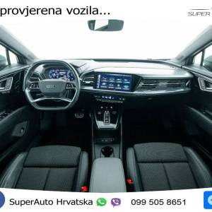 Audi Q4 e-tron 40 82 kWh 2xS line 204 KS, LED+ACC+ASIST+GR SJED+KAM+VIRT+PDC