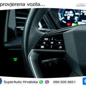Audi Q4 e-tron 40 82 kWh 2xS line 204 KS, LED+ACC+ASIST+GR SJED+KAM+VIRT+PDC