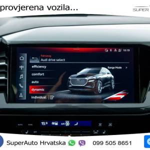 Audi Q4 e-tron 40 82 kWh 2xS line 204 KS, LED+ACC+ASIST+GR SJED+KAM+VIRT+PDC