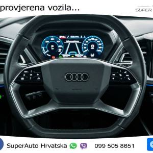 Audi Q4 e-tron 40 S line 204 KS, ACC+KAM+GR SJED+VIRT