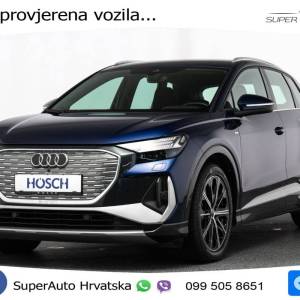 Audi Q4 e-tron 40 S line 204 KS, ACC+KAM+GR SJED+VIRT