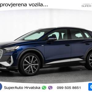 Audi Q4 e-tron 40 S line 204 KS, ACC+KAM+GR SJED+VIRT