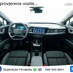 Audi Q4 e-tron SB 50 82 kWh quattro 2xS line 299 KS, MATRIX+ACC+GR SJED+KAM+VIRT