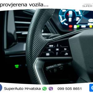 Audi Q4 e-tron SB 50 82 kWh quattro 2xS line 299 KS, MATRIX+ACC+GR SJED+KAM+VIRT