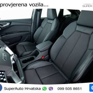 Audi Q4 e-tron SB 50 82 kWh quattro 2xS line 299 KS, MATRIX+ACC+GR SJED+KAM+VIRT