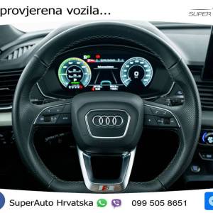 Audi Q5 50 TFSIe quattro S tronic 2xS line 299 KS, MATRIX+KAM+PDC+VIRT+NAVI