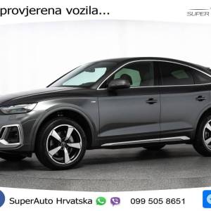 Audi Q5 SB 50 TFSIe quattro S tronic 2xS line 299 KS, MATRIX+TEM+KUKA+PDC+KAM