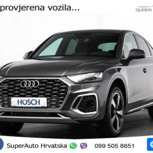 Audi Q5 SB 50 TFSIe quattro S tronic 2xS line 299 KS, MATRIX+TEM+KUKA+PDC+KAM