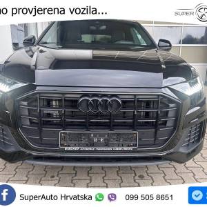 Audi Q8 3.0 TDI quattro Aut. S line 286 KS, ZRAČNI+LED+KAM+GR SJED+HEAD+PANO