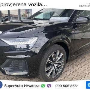 Audi Q8 3.0 TDI quattro Aut. S line 286 KS, ZRAČNI+LED+KAM+GR SJED+HEAD+PANO
