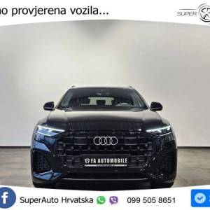 Audi Q8 45 TDI V6 quattro Aut. Black Edition 231 KS, ZRAČNI+ACC+4xGR SJED+360