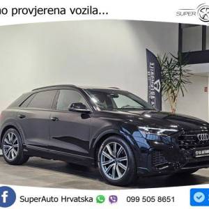 Audi Q8 45 TDI V6 quattro Aut. Black Edition 231 KS, ZRAČNI+ACC+4xGR SJED+360