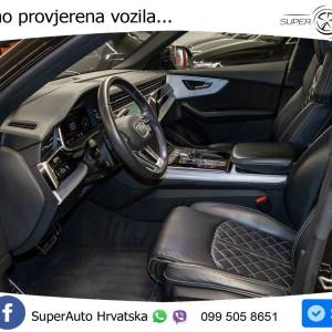 Audi Q8 50 TDI quattro Aut. S line 286 KS, ZRAČNI+ACC+MATRIX+360+GR SJED+HEAD