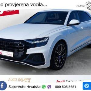 Audi Q8 50 TDI quattro Aut. 2xS line 286 KS, ZRAČNI+ACC+LED+360+GR SJED+VIRT