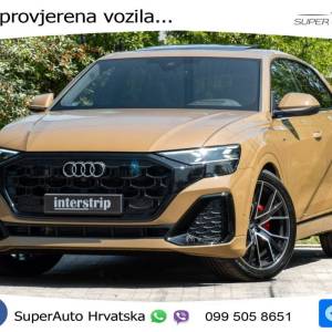 Audi Q8 50 TDI V6 quattro Aut. S line 286 KS, ZRAČNI+ACC+360+4xGR SJED+PANO+HEAD