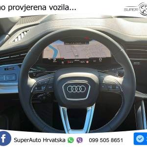 Audi Q8 55 TFSI V6 quattro Aut. S line 340 KS, ZRAČNI+ACC+4xGR SJED+360+PANO