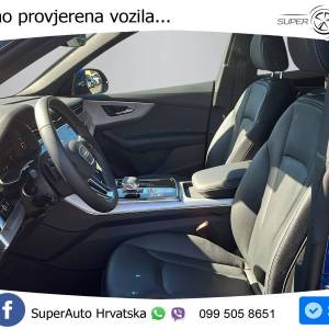 Audi Q8 55 TFSI V6 quattro Aut. S line 340 KS, ZRAČNI+ACC+4xGR SJED+360+PANO