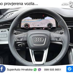 Audi Q8 55 TFSI V6 quattro Aut. S line 340 KS, ZRAČNI+ACC+4xGR SJED+360+HEAD