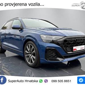 Audi Q8 55 TFSI V6 quattro Aut. S line 340 KS, ZRAČNI+ACC+4xGR SJED+360+HEAD
