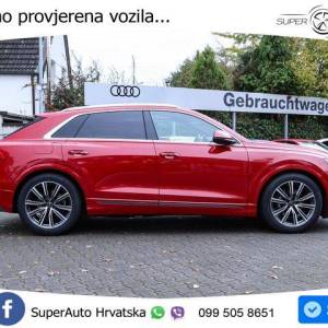 Audi Q8 55 TFSI V6 quattro Aut. S line 340 KS, ZRAČNI+ACC+4xGR SJED+360+PANO