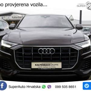 Audi Q8 55 TFSIe quattro S Line 381 KS, ZRAČNI+360°+4xGR SJED+HEAD+ACC
