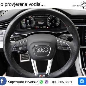 Audi Q8 55 TFSIe quattro S Line 381 KS, ZRAČNI+360°+4xGR SJED+HEAD+ACC