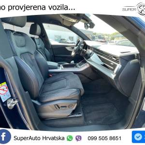 Audi Q8 55 TFSIe quattro Aut. S line 381 KS, ZRAČNI+MATRIX+LED+KAM+GR SJED+HEAD