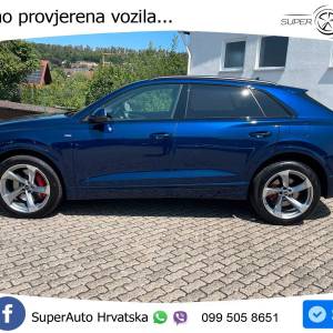 Audi Q8 55 TFSIe quattro Aut. S line 381 KS, ZRAČNI+MATRIX+LED+KAM+GR SJED+HEAD