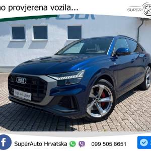 Audi Q8 55 TFSIe quattro Aut. S line 381 KS, ZRAČNI+MATRIX+LED+KAM+GR SJED+HEAD