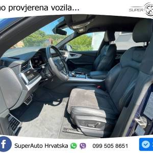 Audi Q8 55 TFSIe quattro Aut. S line 381 KS, ZRAČNI+MATRIX+LED+KAM+GR SJED+HEAD
