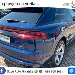 Audi Q8 55 TFSIe quattro Aut. S line 381 KS, ZRAČNI+MATRIX+LED+KAM+GR SJED+HEAD