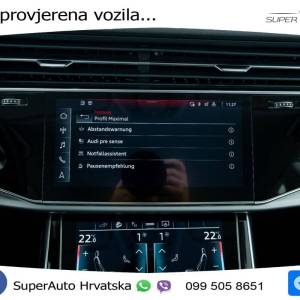 Audi Q8 55 TFSIe V6 quattro tiptronic 394 KS, LED+ACC+GR SJED+KAM+VIRT+PDC