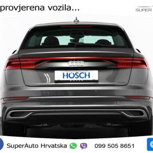 Audi Q8 55 TFSIe V6 quattro tiptronic 394 KS, LED+ACC+GR SJED+KAM+VIRT+PDC