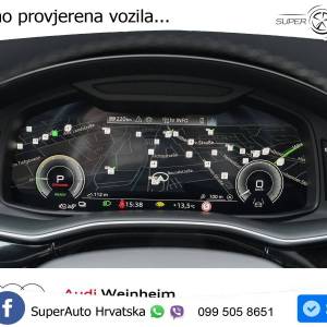 Audi Q8 55 TFSIe V6 quattro Aut. Black 340 KS, ZRAČNI+ACC+4xGR SJED+360+HEAD