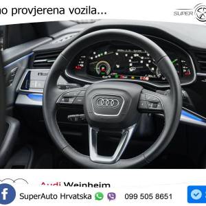Audi Q8 55 TFSIe V6 quattro Aut. Black 340 KS, ZRAČNI+ACC+4xGR SJED+360+HEAD
